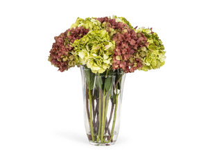 ETERNITY FAZZOLETTO - Floral composition with glass vase - Accessories by VGnewtrend