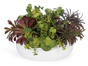 FAT PLANT MIX - Floral composition with ceramic vase - Styling by VGnewtrend
