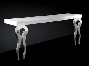 SILHOUETTE - Steel and MDF console table - Console by VGnewtrend