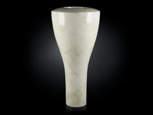 TIPPY CARRARA - LDPE vase - Styling by VGnewtrend