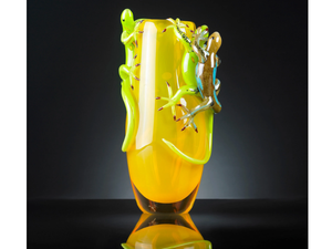 VASE 3 GECKOS BIG - Glass vase - Styling by VGnewtrend