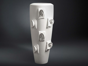 VASE OBICE DAVID BY MICHELANGELO EARS - Ceramic vase - Styling by VGnewtrend