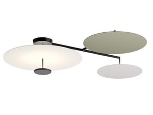 FLAT 5922 - LED metal ceiling lamp - Ceiling lamp by Vibia