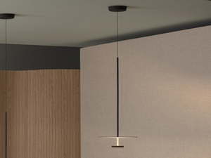 FLAT 5935 - LED metal pendant lamp - Ceiling lamp by Vibia