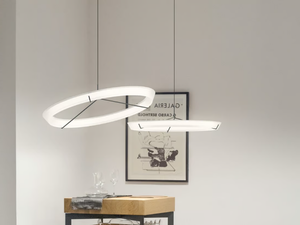 HALO JEWEL 2350 2351 - LED steel pendant lamp - Ceiling lamp by Vibia