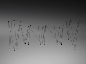 MATCH - Aluminium pendant lamp - Ceiling lamp by Vibia