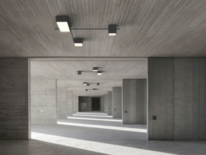 STRUCTURAL - LED aluminium ceiling lamp - Ceiling lamp by Vibia