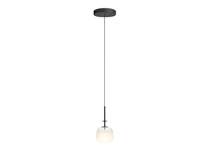 TEMPO 5772 / 5778 - LED glass and steel pendant lamp - Ceiling lamp by Vibia