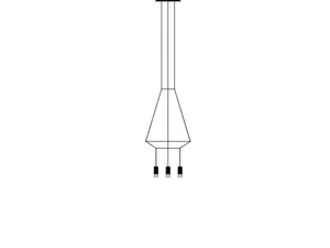 WIREFLOW 0307 / 0407 - LED aluminium pendant lamp - Ceiling lamp by Vibia