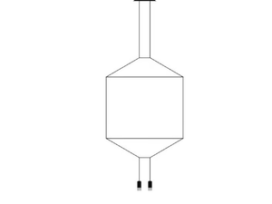 WIREFLOW 0309 / 0409 - LED aluminium pendant lamp - Ceiling lamp by Vibia