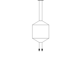 WIREFLOW 0310 / 0410 - LED aluminium pendant lamp - Ceiling lamp by Vibia