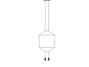 WIREFLOW 0311 / 0411 - LED aluminium pendant lamp - Ceiling lamp by Vibia