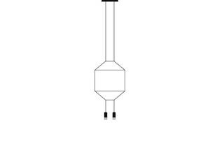WIREFLOW 0312 / 0412 - LED aluminium pendant lamp - Ceiling lamp by Vibia