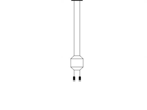 WIREFLOW 0313 / 0413 - LED aluminium pendant lamp - Ceiling lamp by Vibia