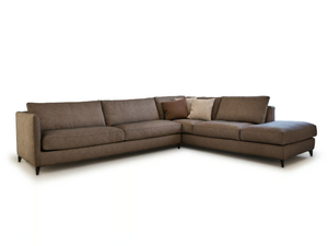910 ZONE SLIM - Sectional fabric or leather sofa - Sofa by Vibieffe