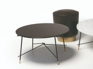9425 CROSS - Low glass coffee table - Coffee table by Vibieffe