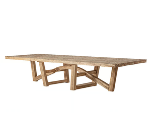 NYSTED - Rectangular solid wood table - Table by Vical Home