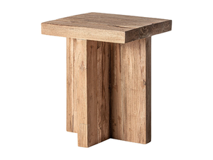 PURE - Square wooden side table - Side table by Vical Home