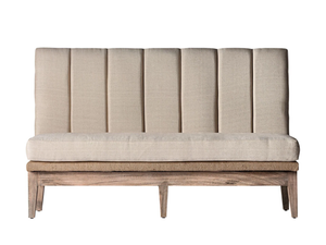 RETZ - Upholstered teak restaurant booth - Booth by Vical Home
