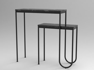 NESTED - Marble console table - Console by VIDAME EDITIONS