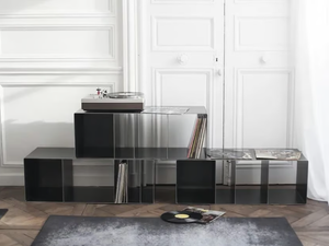 QUATTRO VINYL - Design vinyl record storage - Cabinet by VIDAME EDITIONS