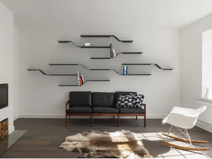 SET 15 - Powder coated steel wall shelf - Cabinet by VIDAME EDITIONS