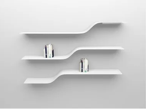 SET 4 - Powder coated steel wall shelf - Cabinet by VIDAME EDITIONS