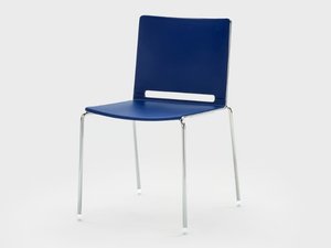 DAISY - Stackable plastic reception chair - Chair by Viganò