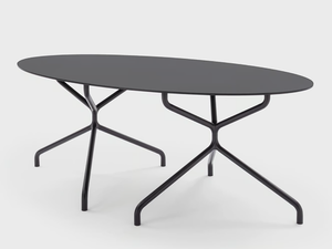 FRED - Oval HPL contract table - Table by Viganò