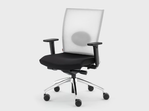 QUEEN MESH - Recliner swivel fabric office chair - Chair by Viganò