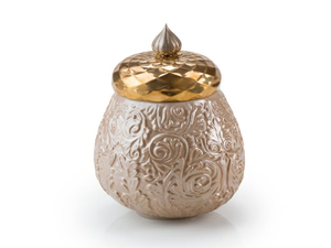 ALIDA - Porcelain candle holder - Styling by VILLARI