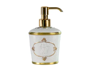 AMALFI - Porcelain Bathroom soap dispenser - Sanitary accessories by VILLARI