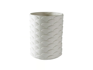 PEACOCK - Porcelain bathroom waste bin - Sanitary accessories by VILLARI