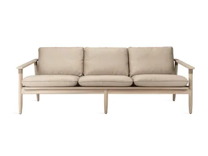 DAVID - 3 seater teak garden sofa - Sofa by Vincent Sheppard