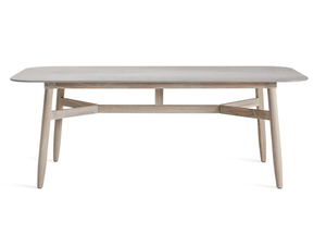 DAVID - Rectangular ceramic garden table - Table by Vincent Sheppard