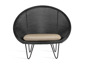 GIPSY COCOON - Wicker garden armchair with armrests - Armchair by Vincent Sheppard