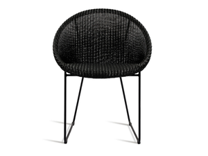 JOE - Sled base Lloyd loom chair - Chair by Vincent Sheppard
