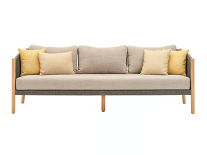 LENTO - 3 seater rope garden sofa - Sofa by Vincent Sheppard
