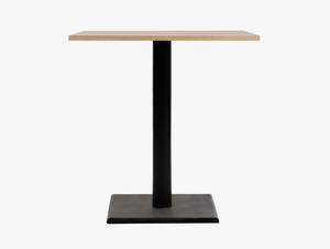 QUADRO - Square steel and wood table - Table by Vincent Sheppard