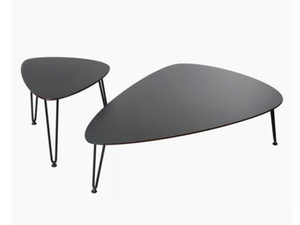 ROZY - Triangular HPL garden side table - Side table by Vincent Sheppard