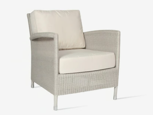 SAFI - Garden wicker easy chair with armrests - Armchair by Vincent Sheppard