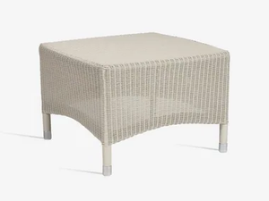 SAFI - Square wicker garden side table - Side table by Vincent Sheppard