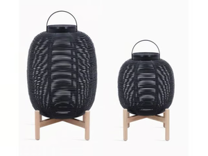 TIKA - Solar powered wicker lantern - Styling by Vincent Sheppard