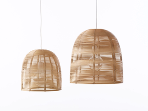 VIVI - LED rattan pendant lamp - Ceiling lamp by Vincent Sheppard