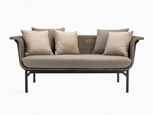 WICKED - 2 seater wicker garden sofa - Sofa by Vincent Sheppard