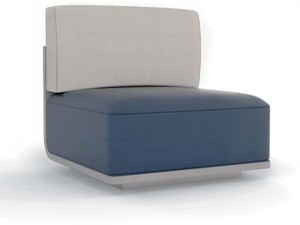 AIR - Modular armchair with fire retardant padding - Armchair by Viscio Urban Design