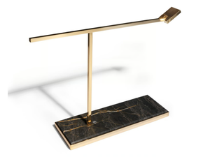 BARNABY - Cordless marble and metal table lamp - Table lamp by Visionnaire