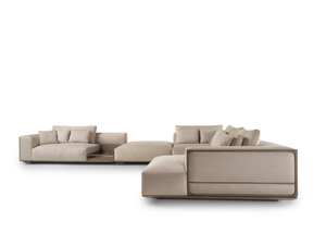 BOYD - Modular leather sofa - Sofa by Visionnaire