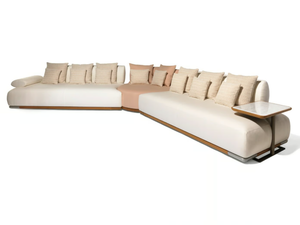 ILARIO - Corner modular leather sofa - Sofa by Visionnaire
