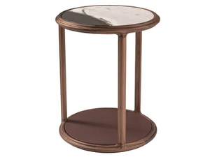 KING'S CROSS - Round marble coffee table - Coffee table by Visionnaire